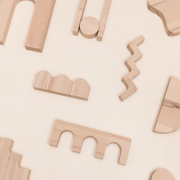 Set of decorative objects SHAPES - Picture 3 of 9